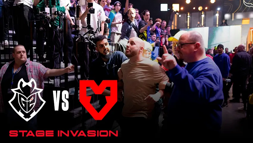 CS GO News: Inside the G2 vs Mouz Match Stage Invasion