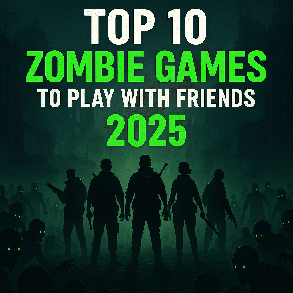 Top 10 Zombie Games to Play with Friends in 2025