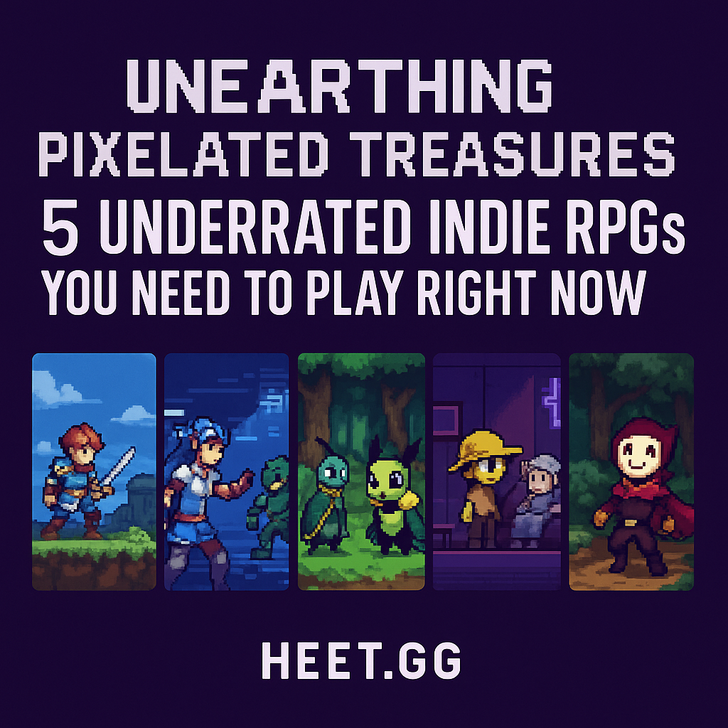 Unearthing Pixelated Treasures: 5 Underrated Indie RPGs You Need to Play Right Now