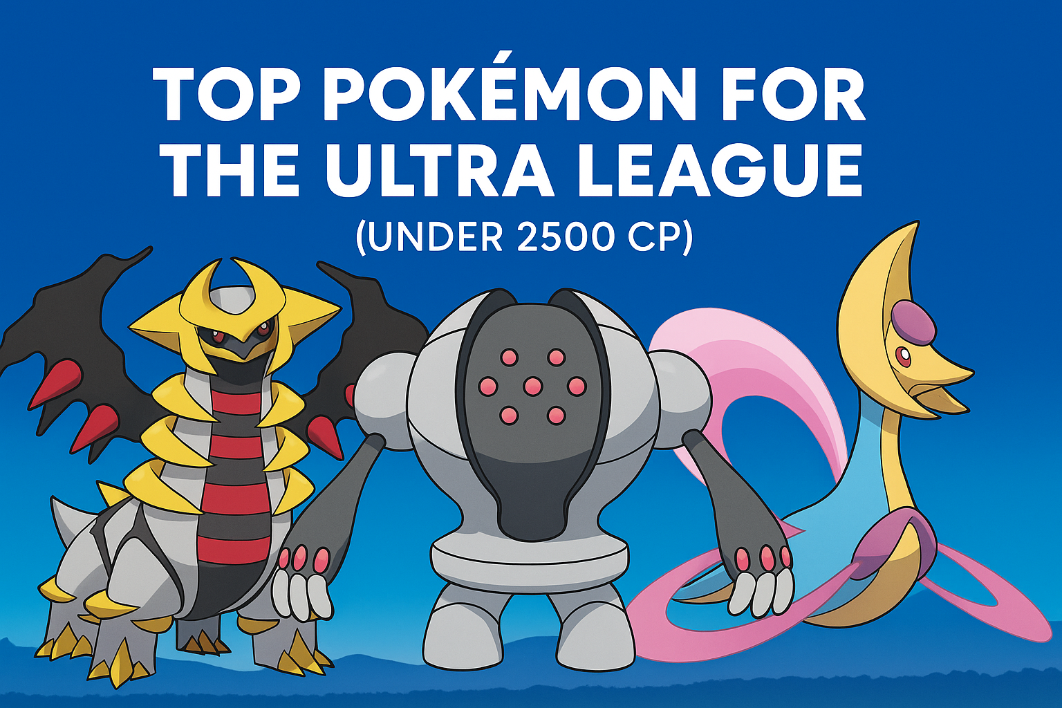 Top Pokémon for the Ultra League in Pokémon GO (Under 2500 CP)