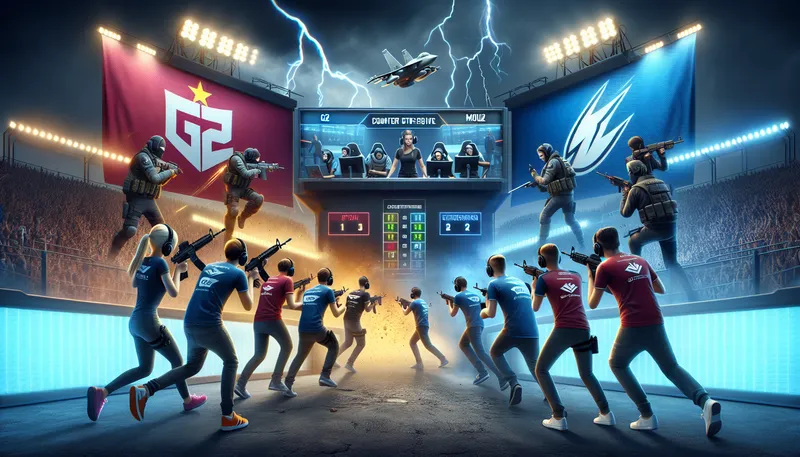 Inside the G2 vs Mouz Match Stage Invasion