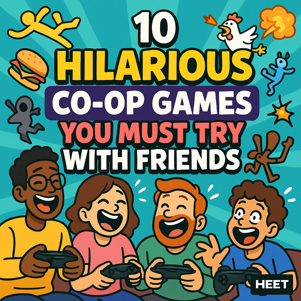 10 Hilarious Co-Op Games You *Must* Try With Friends in 2025