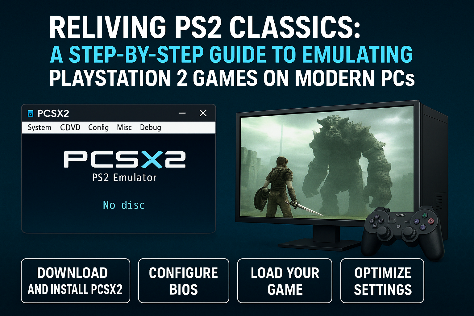 Reliving PS2 Classics: A Step-by-Step Guide to Emulating PlayStation 2 Games on Modern PCs